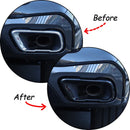 Stainless Steel,Car Tail Muffler Exhaust Pipe Output Cover,for BMW X5 G05 X6 G06 X7 G07 2019-2021 Accessory,For M Sports Version