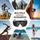 The Gaze Recorder | HD Smart Video Glasses with WiFi Action Camera