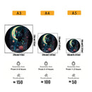 Animal Cat Jigsaw Puzzles for Kids Wooden Puzzle Memory Game To Play in Family 3D Wood Puzzle Montessori Toy