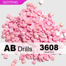 New Arrivals Single Color AB Square Diamond Beads for DIY Diamond Paintings  Resin AB Drills 2.5mm AB Drills 1000/2000Pcs