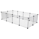 Pet Playpen Small Animal Cage Indoor Portable Metal Wire Yard Fence for Animals Guinea Pigs Rabbits Kennel Crate Fence Tent