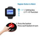 Caregiver Pager Wireless Calling System Vibration Sound Alarm for Hospital Clinic Nursing