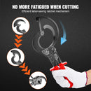 SucceBuy 10/11 in Ratcheting Cable Cutter Quick-Release Ratchet Wire and Cable Cutter Cut Comfortable Grip Handles Easy to Use