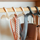 Neue langlebige Taschenaufbewahrung für zu Hause, Kleiderschrank, Hut, Seidenschal, Tücher, Handtasche, Aufbewahrung, gewölbter Hängehaken