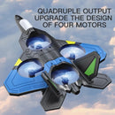 Children Remote Control Aircraft Toy Takeoff 360 Function for Outdoor Play Imagination and Excitement