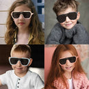 Eyeglasses Uv400 Retro for Boys Girls Sun Glasses Oversized Fashion Gafas De Sol Sunglasses for Children Personality Goggles