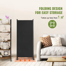 SucceBuy Room Divider 1/3/4 Panel Room Dividers and Folding Privacy Screens Fabric Partition Room Dividers for Office Home Study