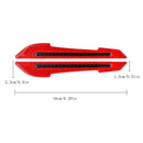 2PCS Car Reflective Sticker Car-styling Rearview Mirror Sticker Safety Warning Reflective Sticker Car Strip Stickers Exterior