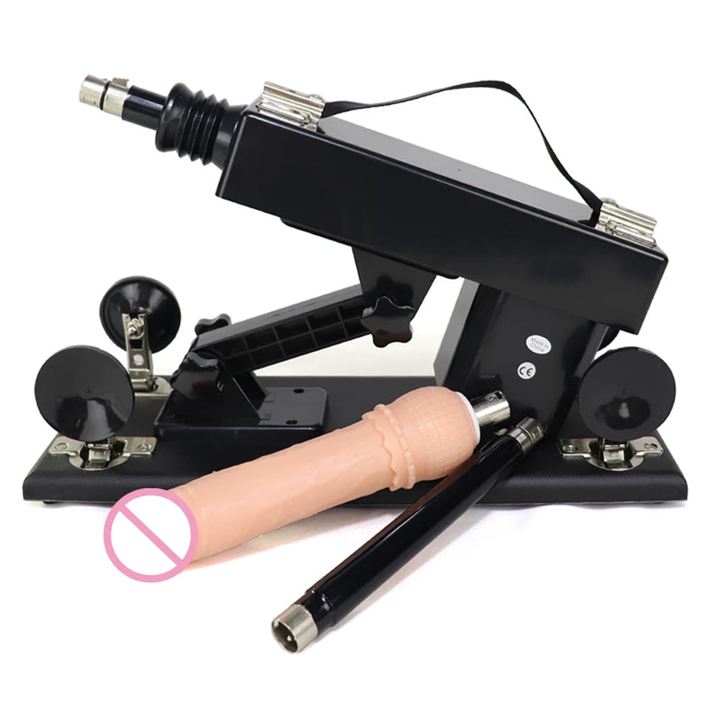 Wired /wireleSex machine for woman Automatic Masturbation Pumping Gun 3XLR sex machines for adults With Big Dildo sex machine