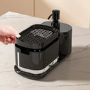 Hand Dish Soap Dispenser Sponge Towel Holder Sink Drain Tray Liquid Soap Pump Container Bathroom Accessory Kitchen Organizer