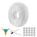 SucceBuy PEX-AL-PEX Tube 656ft 5/8'' Diameter Aluminum-Plastic Composite Pipe Oxygen Barrier Radiant Floor Pipe 0.08'' Thickness