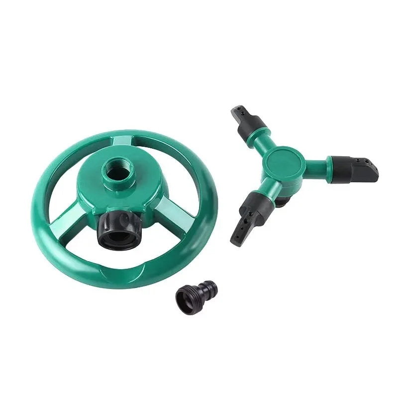 Automatic Sprinkler 360 Degree Automatic Rotating Water Spray Sprinkler Nozzle Garden Lawn Garden Watering Irrigation Supplies