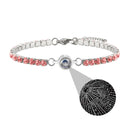 Titanium Steel Personality Picture Custom Fashion Men And Women Bracelet Christmas Couple Party Memories Series High-End Jewelry