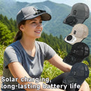 The Sun Weaver | Solar-Powered USB Cooling Cap with Adjustable Airflow