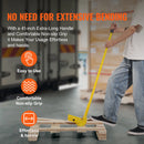 SucceBuy Pallet Pry Bar Buster Carbon Steel Heavy Duty Deck Wrecker Demolition Wood Pallet ToolBreaker for EfficientBoardRemoval