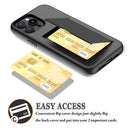 Kreditkarten-Schutzhülle für iPhone 14 Pro 13 12 11 Pro Max iPhone 13 mini x xr xs 6 6s 7 8 Plus se 2020 Cover Coque