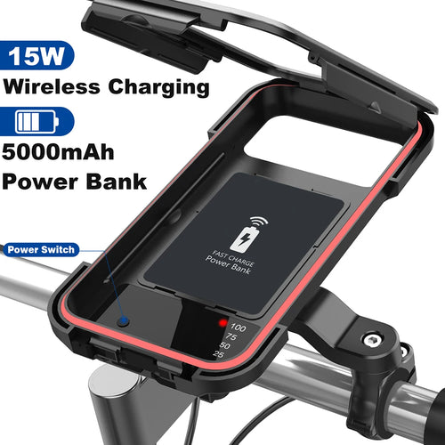 The AquaMount | 15W Waterproof Wireless Charging Phone Cradle for Marine & Overland Adventure