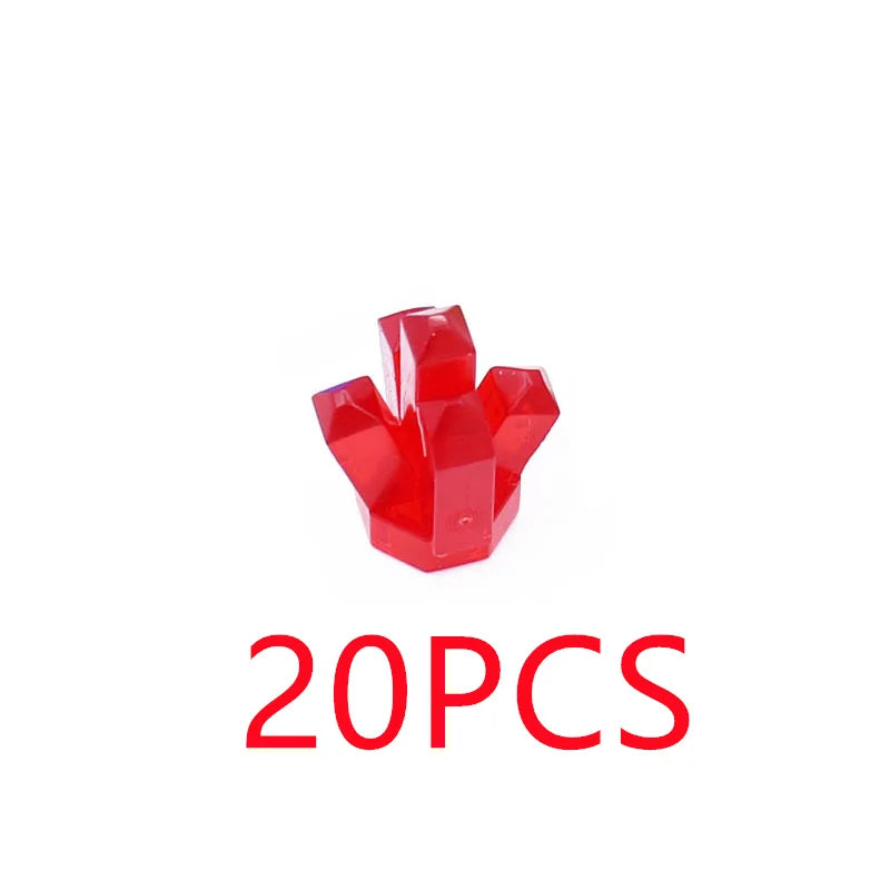 MOC Building Blocks Figures Accessories Cash Dollar Coin Bag Model Gold Silver Bar Colored Diamond Treasure Box Series Coffer