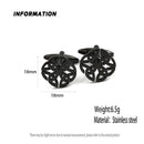 New French shirt cufflinks Celtic knot buttons high-end business men's accessories husband wedding jewelry father gift