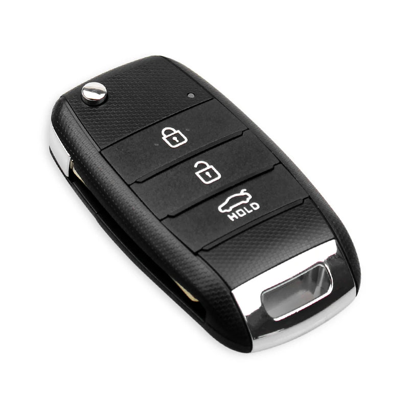 KEYYOU For Kia KIA K2 K3 K5 Carens Cerato Forte Replacement Remote Key Shell Case Flip Folding 3 Buttons