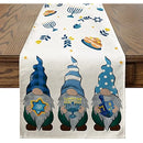 Passover Easter Table Runner Jewish Menorah Hanukkah Holiday Kitchen Coffe  Indoor Outdoor Home Party Decoration cloth