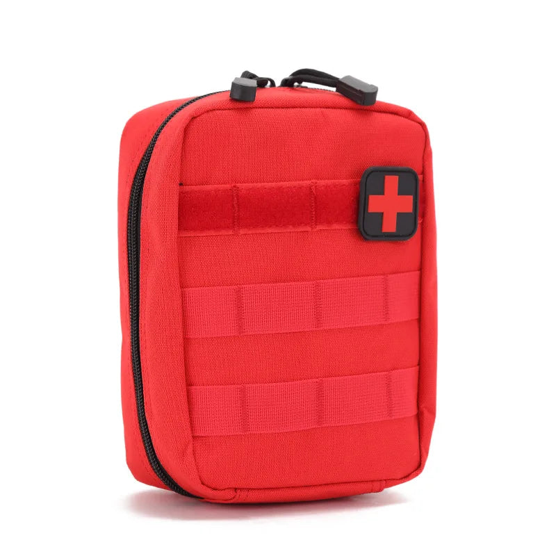 Portable Tactical First Aid Kit Medical Bag for Hiking Travel Home Emergency Treatment Case Survival Tools EDC Pouch