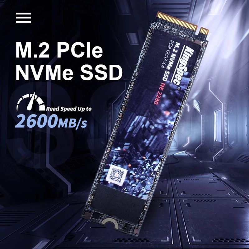 KingSpec M.2 NVMW SSD 128gb 256gb 512gb M2 SSD 1TB 2TB pcie NVMe 2280 PCIE SSD M.2 HDD PCIe Internal Hard Drive For Laptop MSI