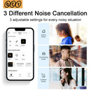 QCY HT05 ANC Kabellose Kopfhörer 40dB Geräuschunterdrückung Bluetooth 5.2 In-Ear-Kopfhörer 6 Mikrofone ENC HD-Anruf-Headset Transparenzmodus