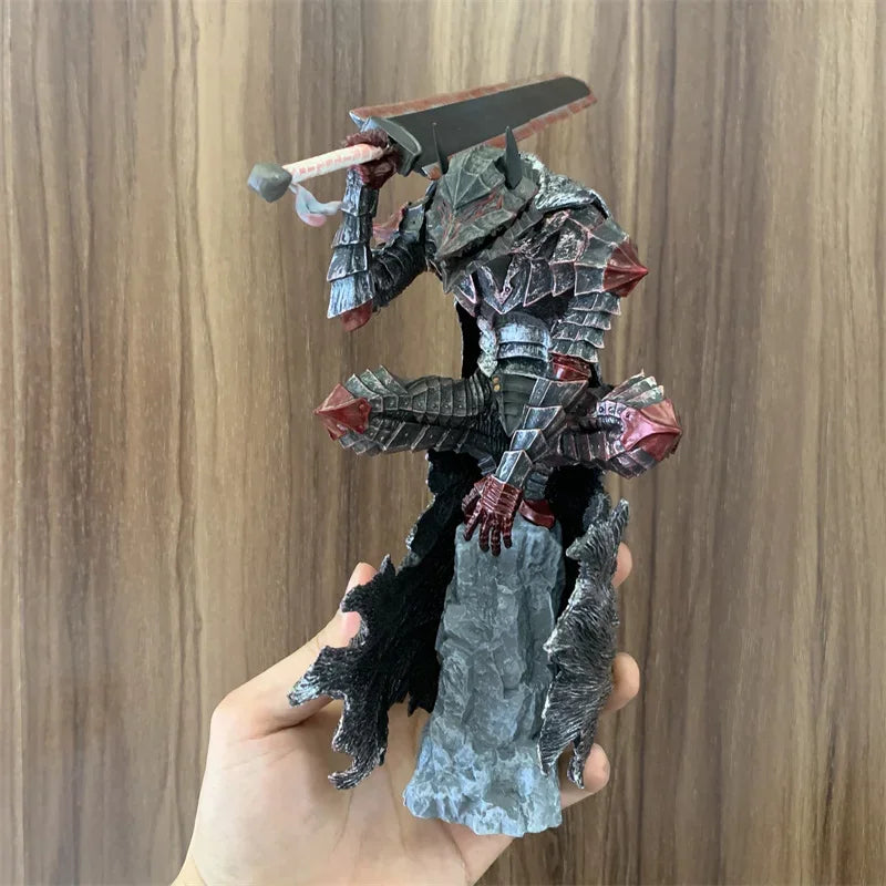 Anime Berserk Figure Guts Black Swordsman Anime PVC Action Figures Guts Beastization Warrior Griffith Toys Gifts 25cm