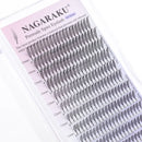 NAGARAKU Ship from America 10 cases Premade Spire Eyelash Plume Fluttering Eyelash Extensions Anime Effect Soft Comic