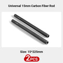 SmallRig 15mm Carbon Fiber Rod for 15mm Rod Support System (Non-Thread), 12 / 9 / 8 / 6 / 4 inches Long 2pcs/set for DSLR Camera