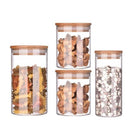 Birthday Candle Making DIY Jars Borosilicate Glass Seal Pot Canister Tea Pot Snacks Bottle Candy Storage Candle Jar Photophore