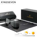 Genuine KINGSEVEN High Quality Men Sunglasses Polarized Eyewear Driving Sun glasses Aluminum Temple Gafas de sol Masculino
