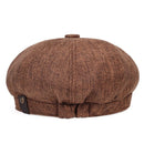 Neue Herren Casual Newsboy Mütze Frühling Sommer dünne Retro Baskenmütze wilde Freizeit Hüte Unisex Achteckige Kappe Mode Hip Hop Caps Gorras