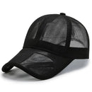 Summer Men Hat Openwork Brim Breathable Mesh Cap Outdoor Sports Sunscreen Baseball Women Sunhat