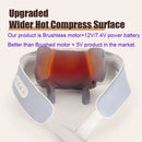 JianYouCare electrical neck shoulder body massager Heated Kneading Shiatsu Shawl Cervical back Massage machine Relieve fatigue