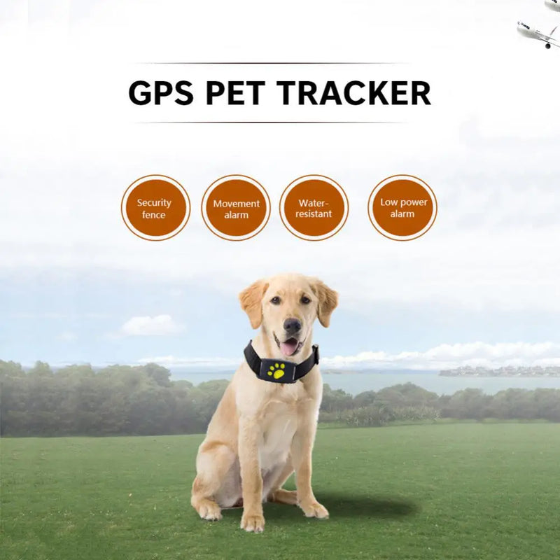 Universal Pet GPS Tracker Collar GSM Wifi USB Mini Light Tracker For Pets Dogs Cats Cattle Sheep Waterproof Pet Tracking Locator