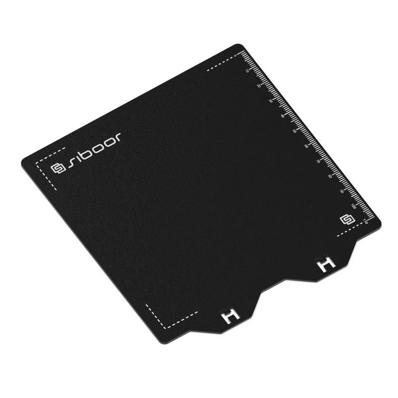 1pcs Build Plate PEI-pro Magnetic Steel Platform Spring Steel Cold Punched PEI Sheet for Voron 0.1/0.2 3D Printer Accessories