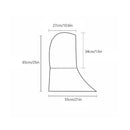 The Arctic Mantle | Hand-Knitted Winter Balaclava with Merino-Blend Insulation