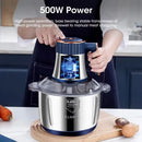 The Culinary Engine | 5L Stainless Steel Electric Meat Grinder & Food Processor