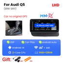 NaviFly 4G LTE Android Car Radio For Audi Q5 2010 - 2017 Android 14 CarPlay Auto HD Media Player 128GB DSP All-in-One Navigation