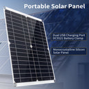 300W Tragbare flexible Solarmodul-Kits, monokristallines Silizium-Solarpanel mit 30A/40A/50A/60A Controller für Telefone und Kameras