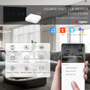 BSEED Zigbee Rollladenschalter Smart Licht Wandschalter Elektrische Jalousienschalter mit EU-Steckdose Unterstützung Tuya Smart Life Alexa