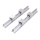 2PCS SBR12 SBR16 SBR20 20mm Linear Guide Rail 300-1500mm Fully Supported Linear Rail with SBR16UU Linear Bearing Block CNC Part