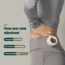 Portable silent mini bladeless electric fan, adjustable 3-speed suspended waist fan, rotating body fan, suitable for outdoor