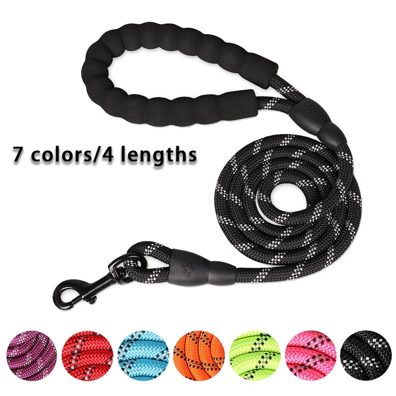 150/200/300cm Strong Dog Pet Leash Reflective Leash Large Small Dog Leash Golden Retriever Explosion Proof Punching Dog Harness