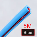 The Quiet Edge | U-Profile Rubber Door Guard, 5 Metre Roll