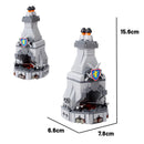 MOC City Series Building Blocks Figure Furniture House Kitchen Medieval Accessories DIY Bricks Set Christmas Toys for Kid Gifts