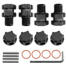 4PCS Wheel Hex Hubs Adapter 14mm to 17mm 10mm Widen for Arrma 1/10 3S Granite Mega Senton NEW BIGROCK Typhon - Off-Road RC Car