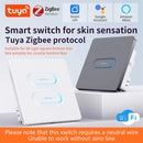 Tuya Smart Home Smart Button Switch Voice WIFI Remote Control Dual Control ZigBee Time Switch Home Office Villa Hotel Decoration